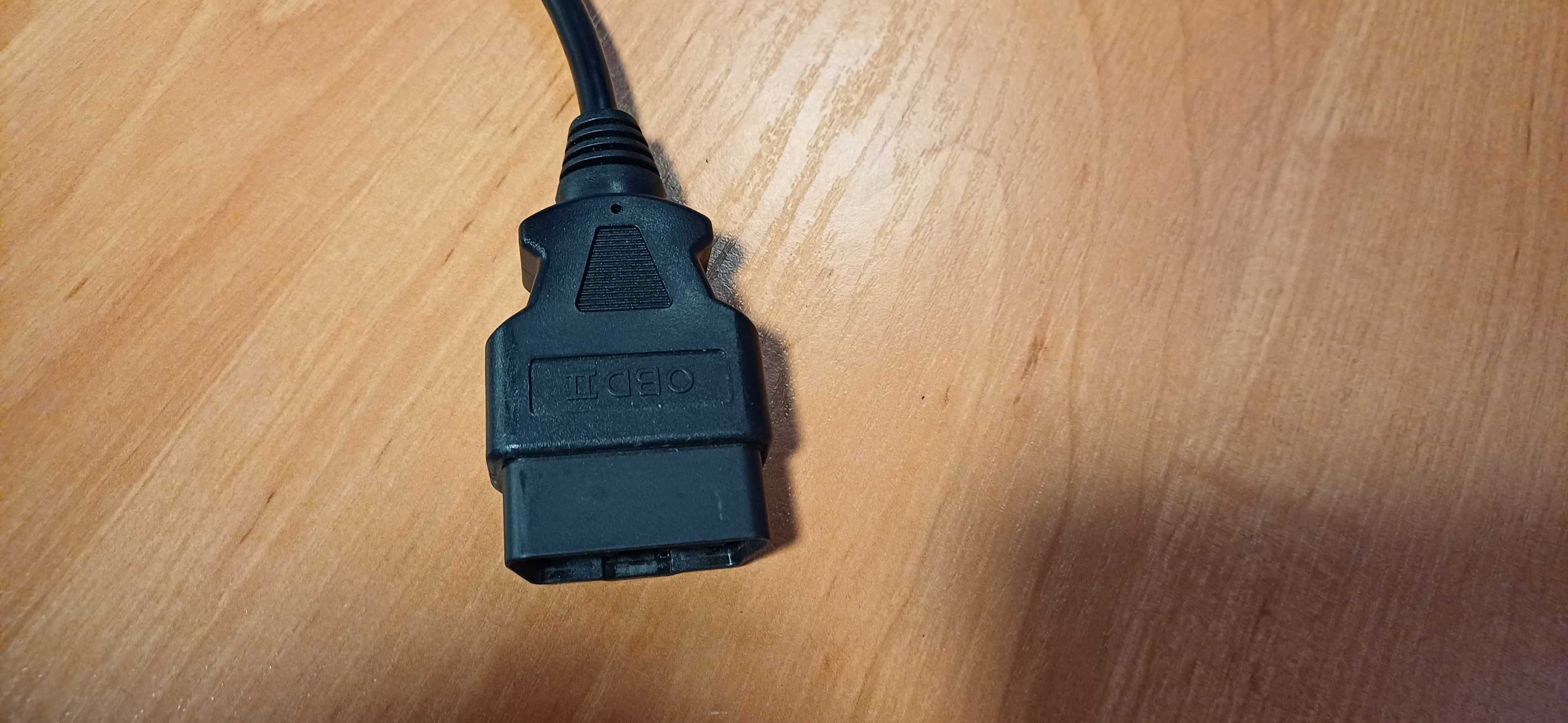 Удлинитель OBD2 (16pin - 16pin) длина 30 см