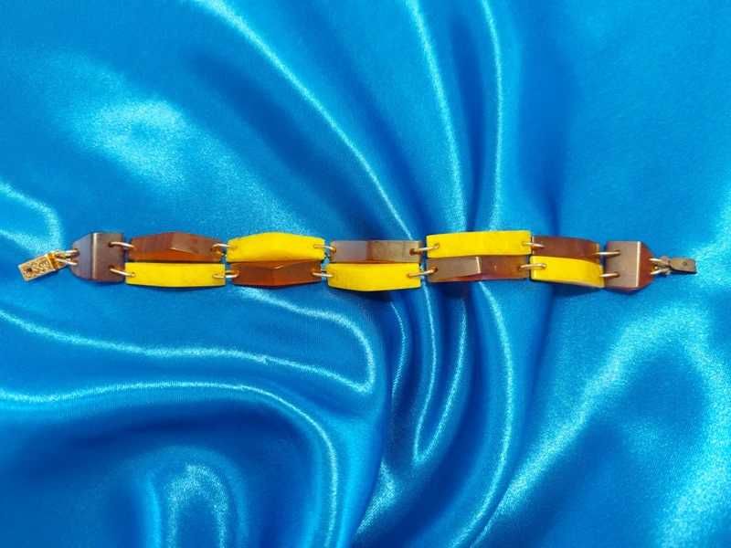 Bransoleta z bakelitu - lata 60 XX wieku - bransoletka