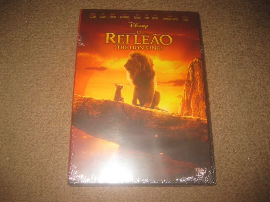 DVD "O Rei Leão" da Disney e de 2019/Selado!