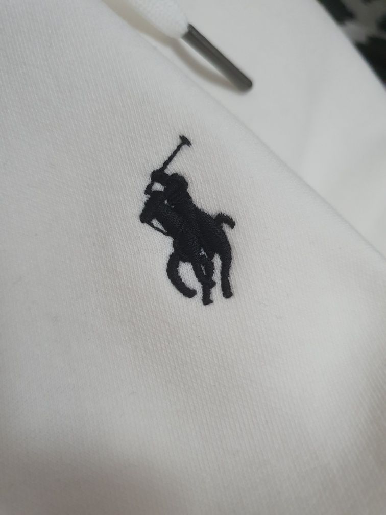 Biała bluza rozpinana Polo Ralph Lauren