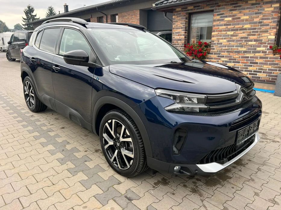Citroën C5 Aircross 1.6 Hybryda 181 KM Nawigacja LED Kamera Sensor Radar Skora Panorama