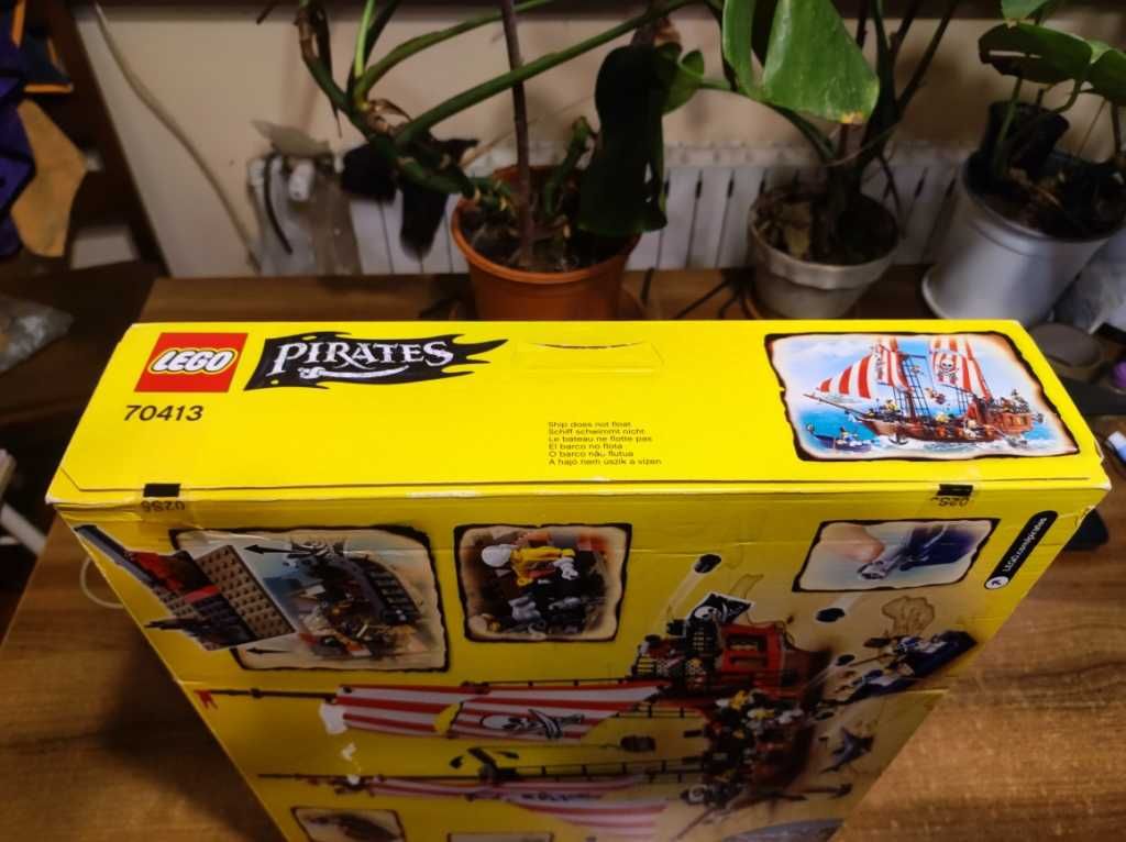 Lego 70413 The Brick Bounty Pirates Nowy zaplombowany