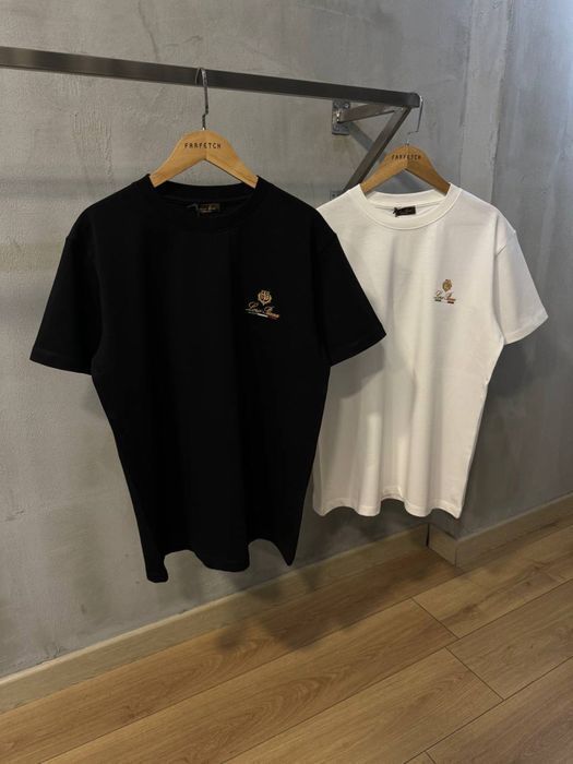 VALENTINO футболка бирюзовая мужская оверсайз унисекс