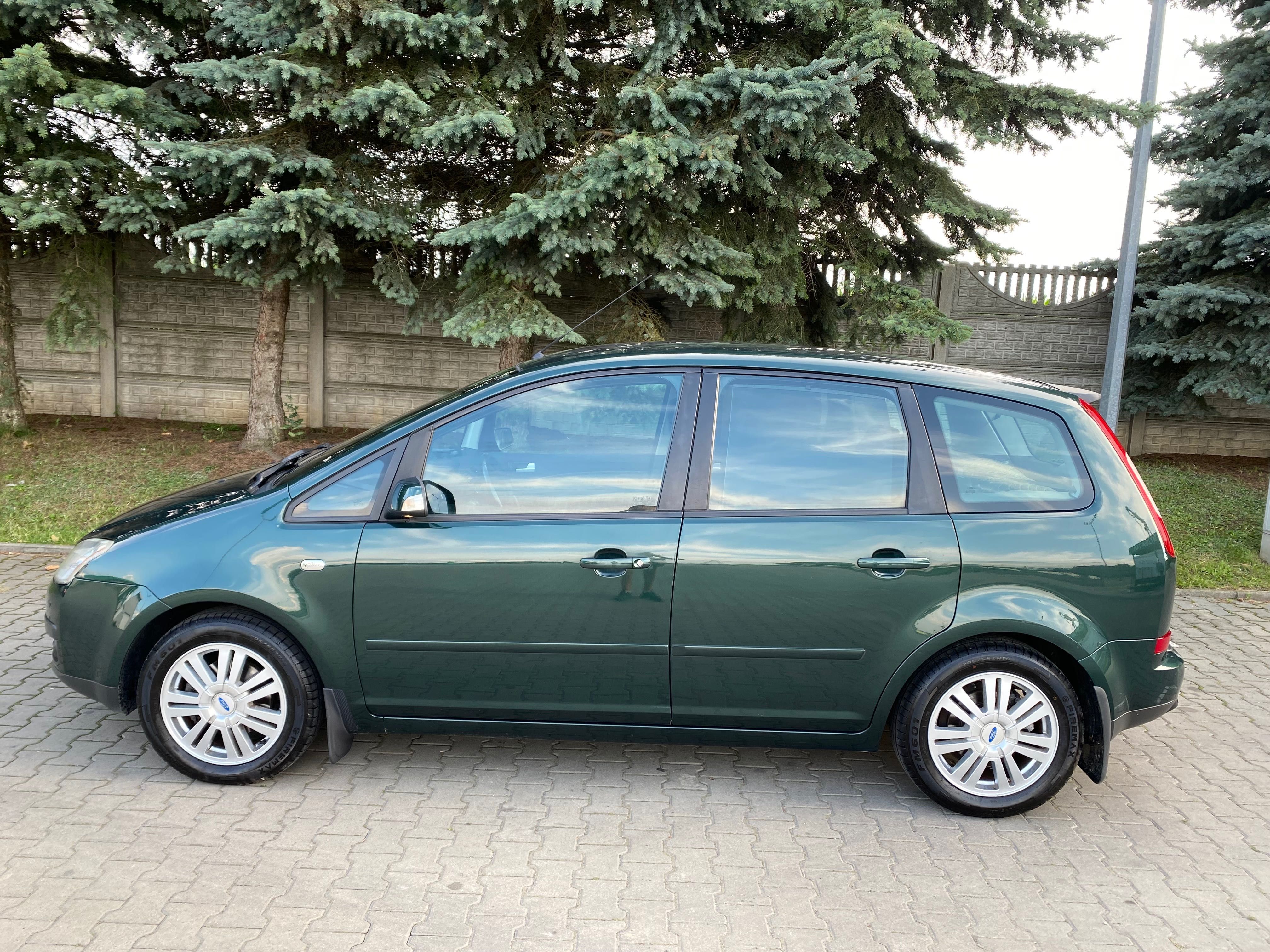 Ford C-MAX 1.8 benzyna, GHIA, mocno doinwestowany, nowe opony, kamera