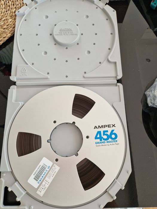 Szpula Magnetofonowa ampex 456 Grand Master
