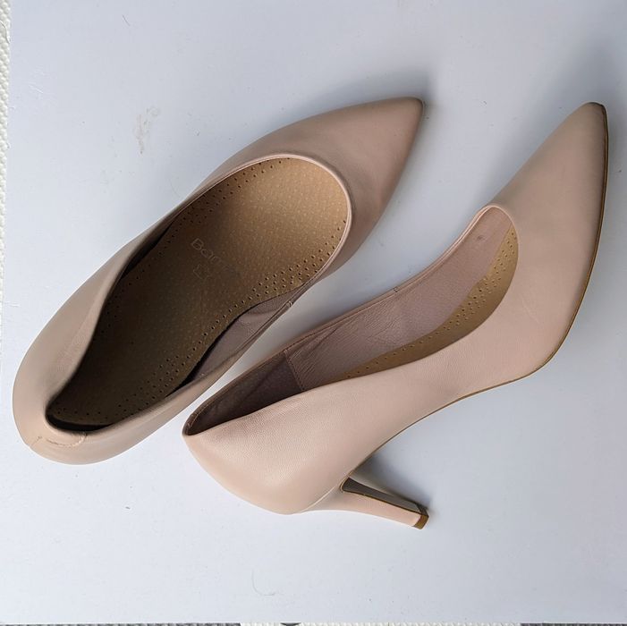 Szpilki pudrowy róż rozmiar 40 bravomoda / nowe, nie noszone