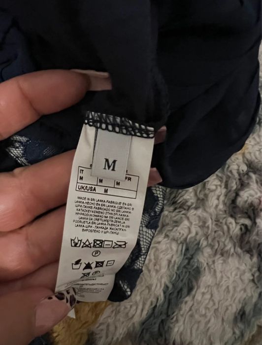 Top plissado com cinto em renda lindo Intimissimi