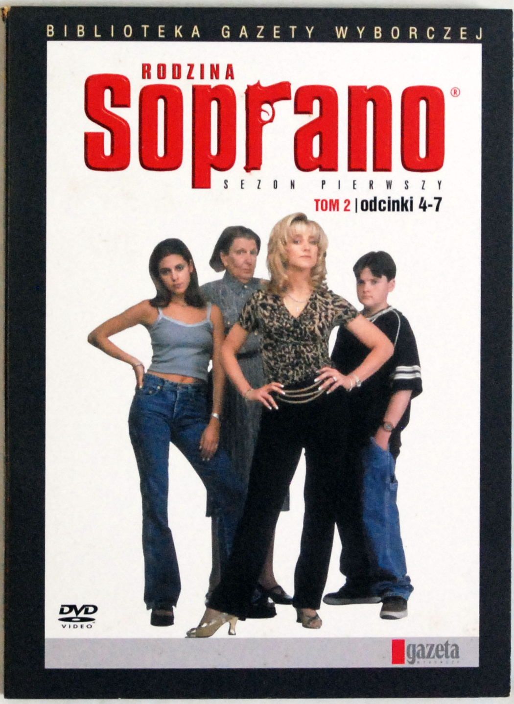 DVD Rodzina Soprano - Sezon 1 - odcinki 4-7