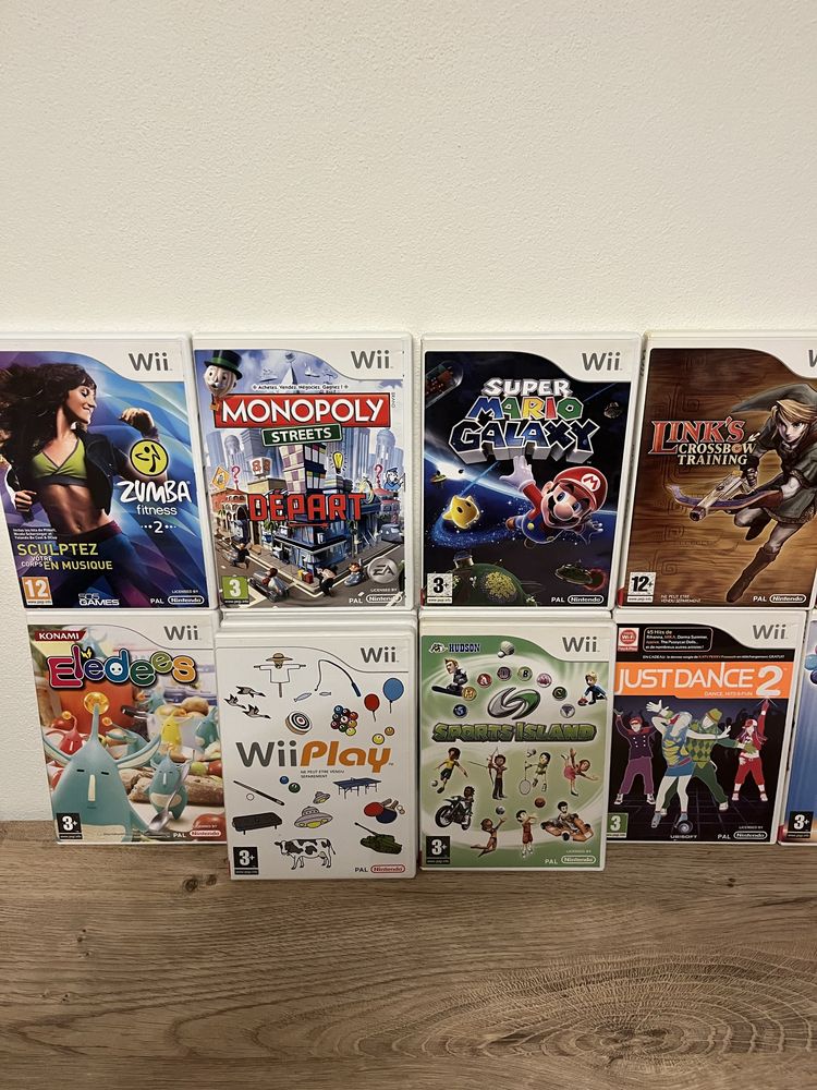 Lote de jogos Wii