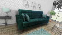 Kanapa Moris II sofa wersalka pikowana