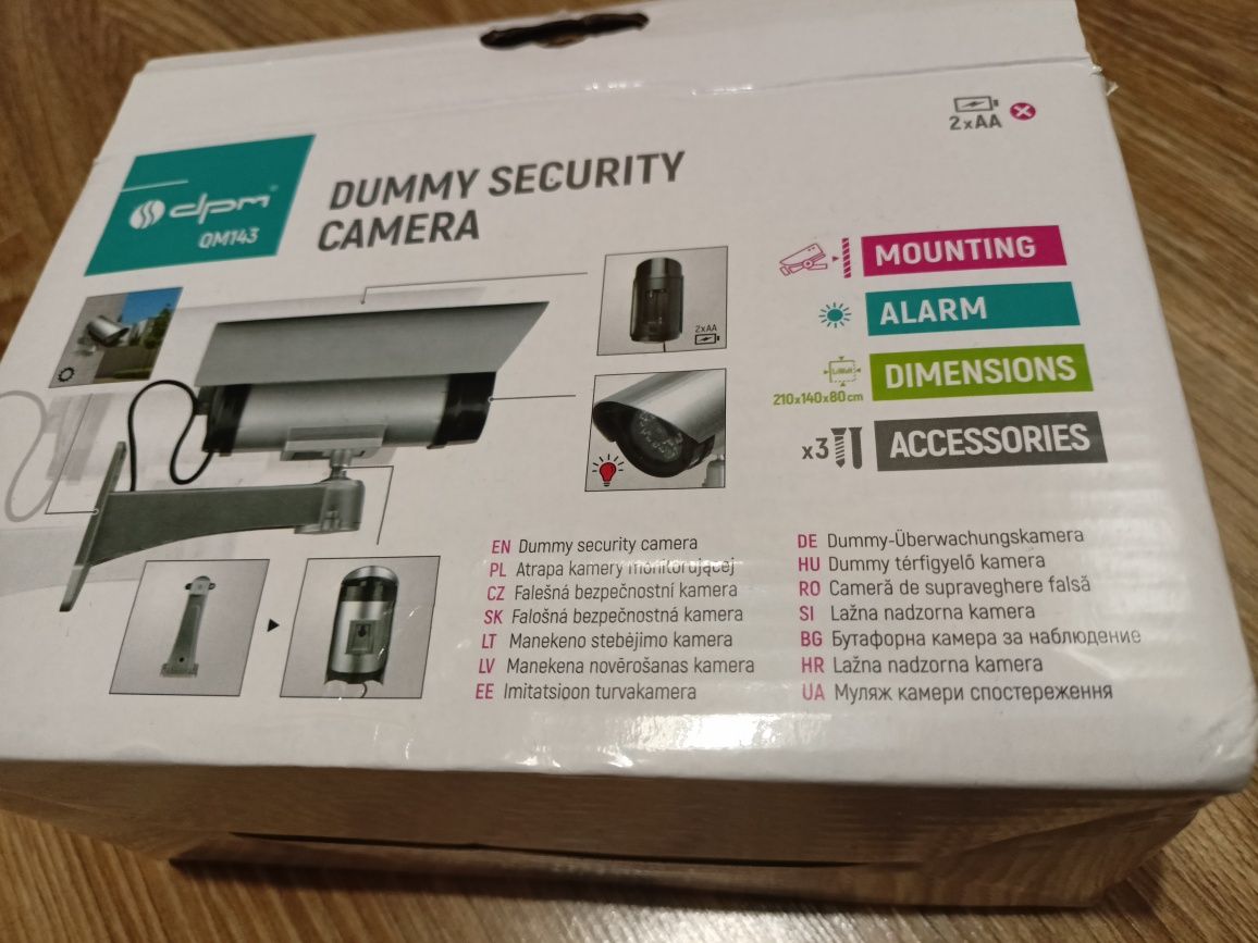 Atrapa sztuczna kamera Dummy Security Camera