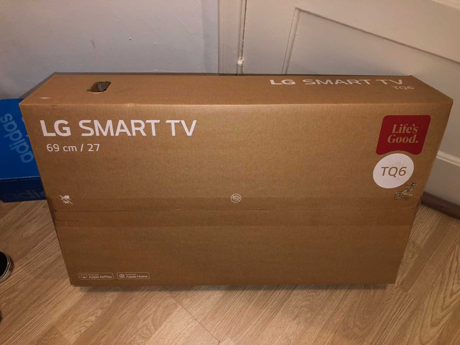 Smart TV LG 27TQ615S Nova e selada