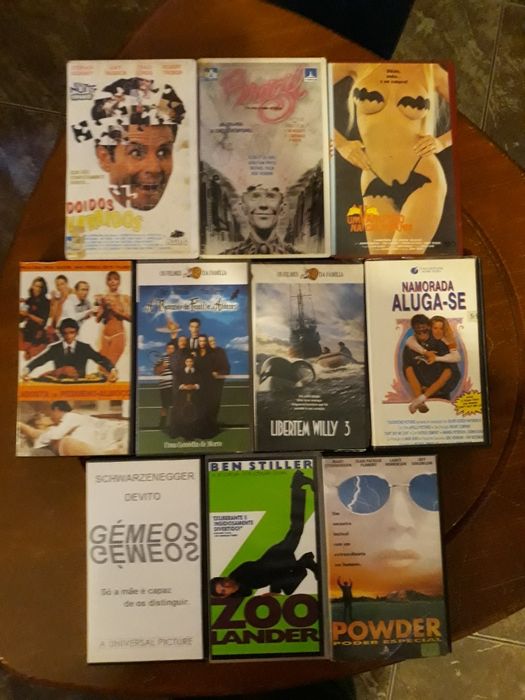 Cassetes VHS originais