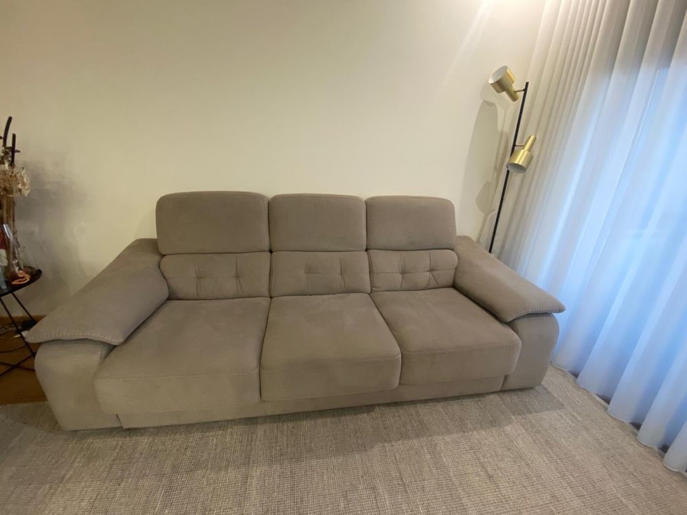 Sofa Gaia Moveis beje