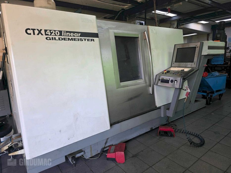 Tokarka Gildemeister CTX 420 linear