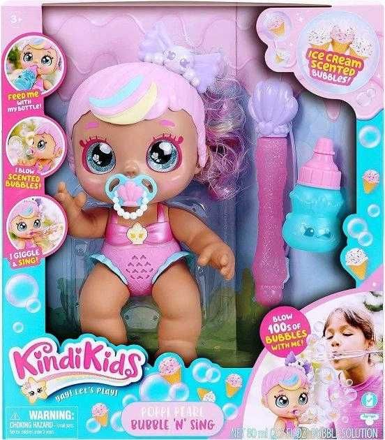 Kindi Kids Electronic Doll-Poppi Pearl Bubble Кінді Кідс