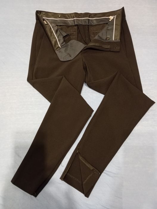 Czarne eleganckie damskie spodnie ZARA r.38. W.S.Z