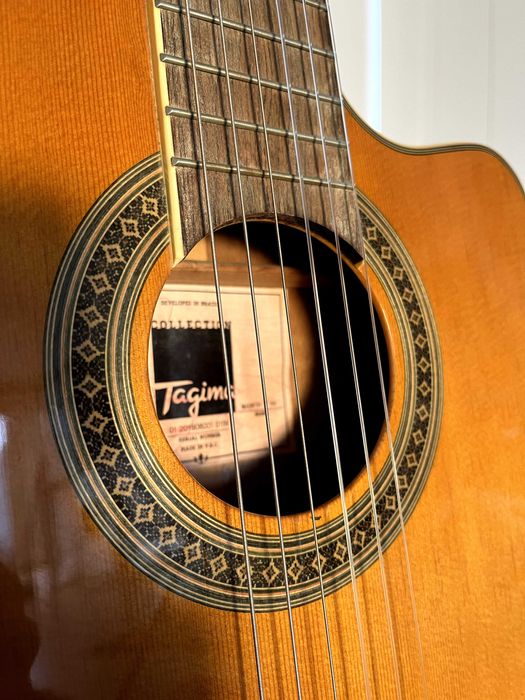 Gitarra Tagima Elétrico Nylon Flat Madrid