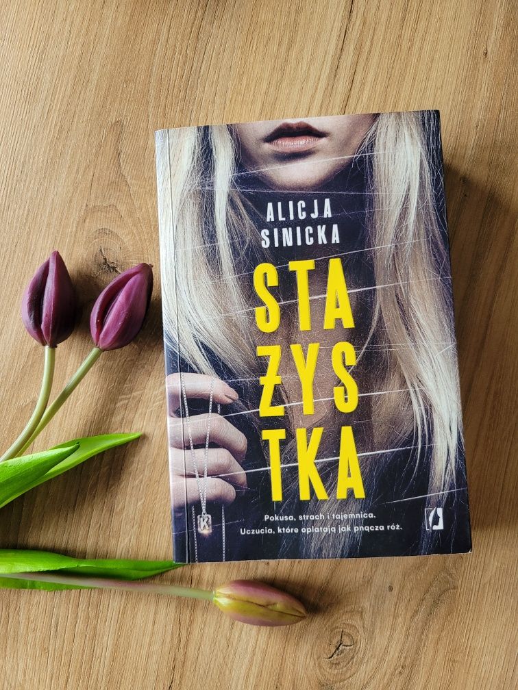 Książka thriller Stażystka Alicja Sinicka
