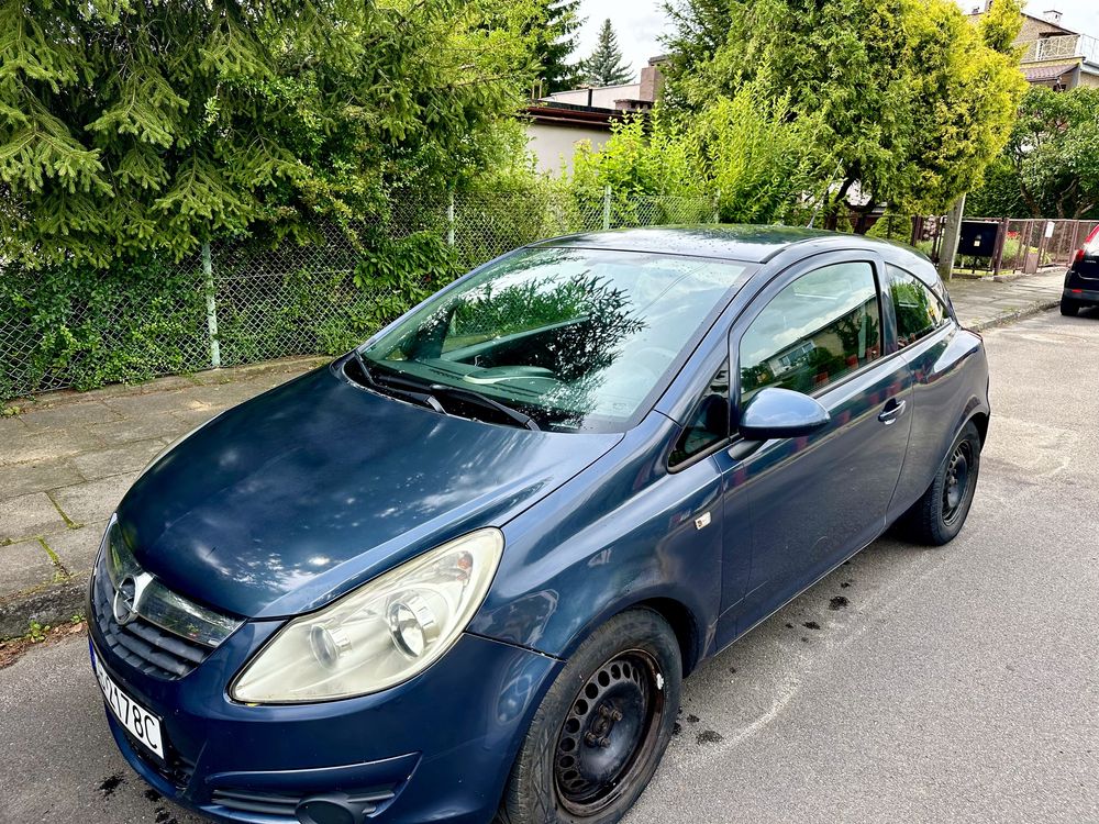 Opel corsa 1.3d 141 tys km końcowka 2008r maly przebieg klima !