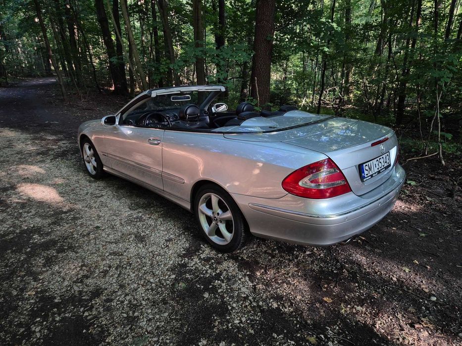 ZAMIENIĘ za motocykl Mercedes-Benz CLK 200 Cabrio |Avantgarde|Automat|
