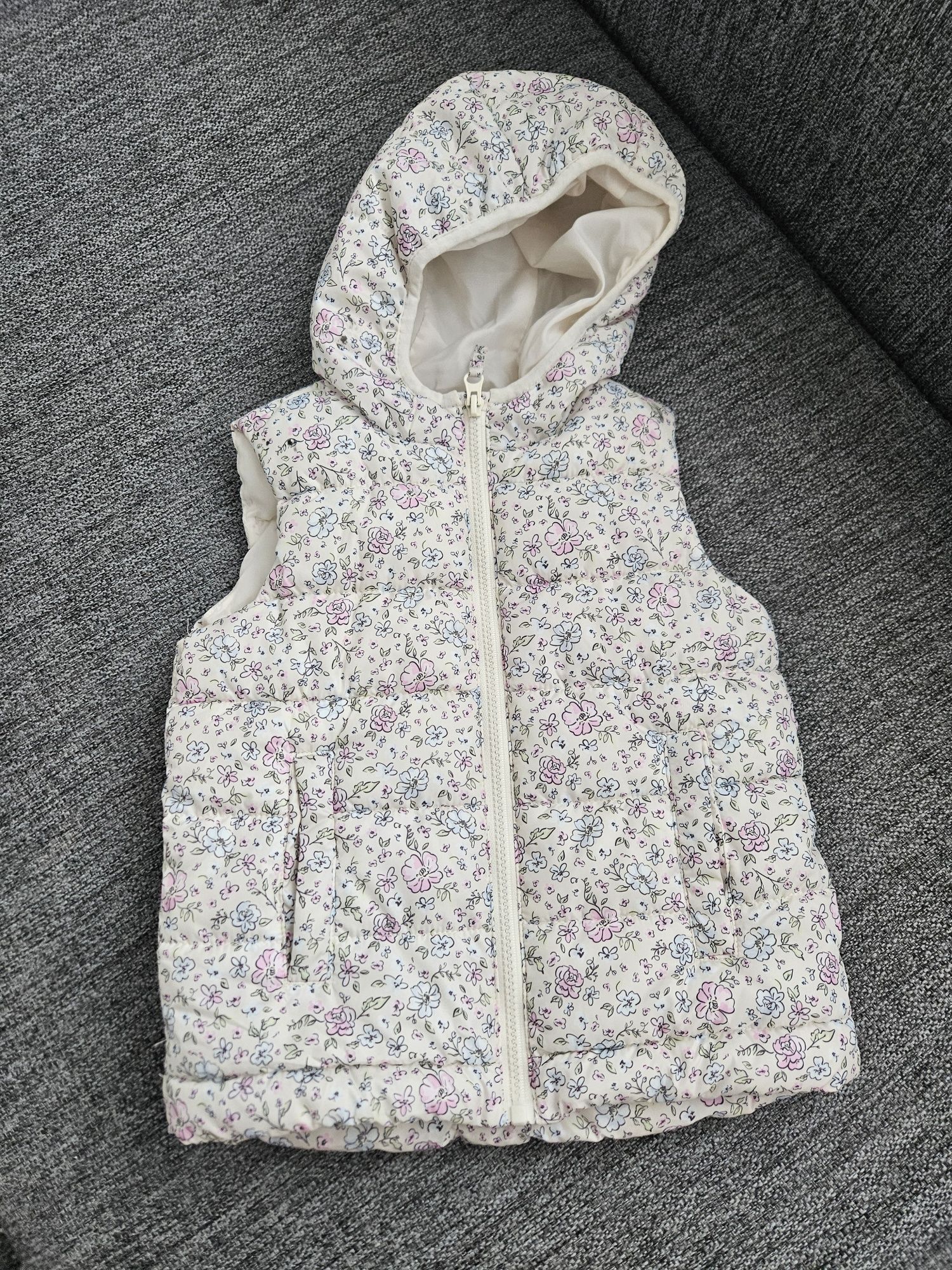 Komplet spodnie bluza kamizelka 110-116