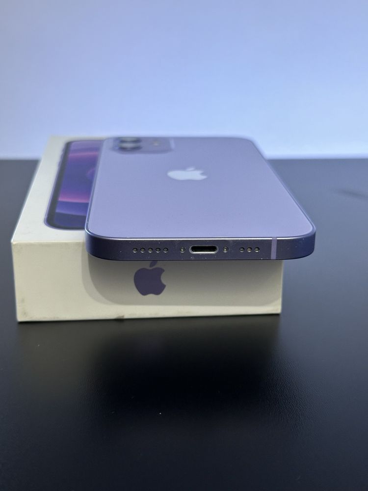 Iphone 12 64gb Purple Apple fioletowy 87%