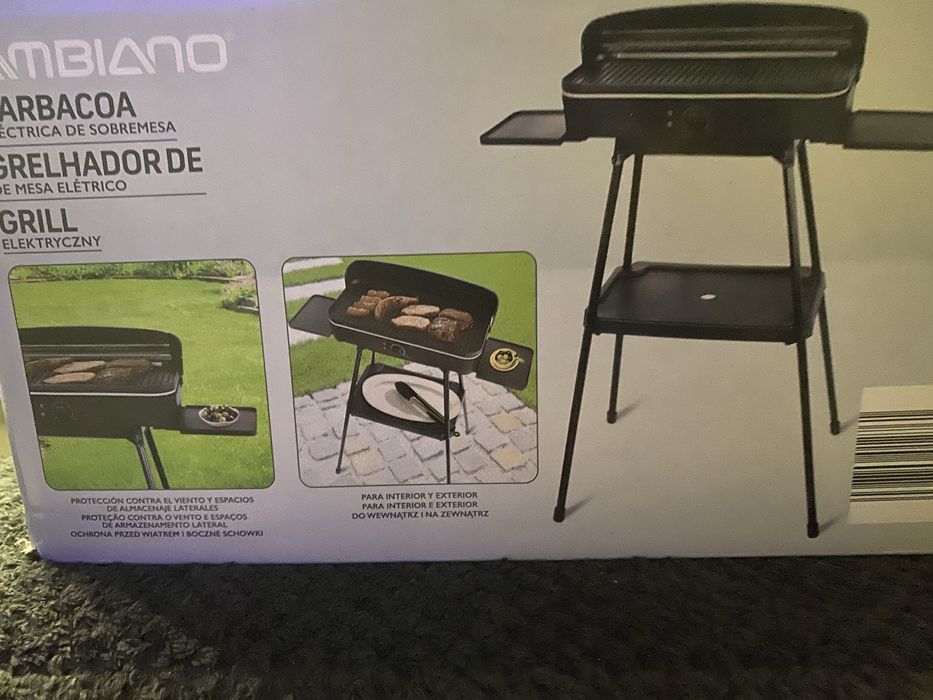 Grill elektryczny ogrodowy balkon nowy