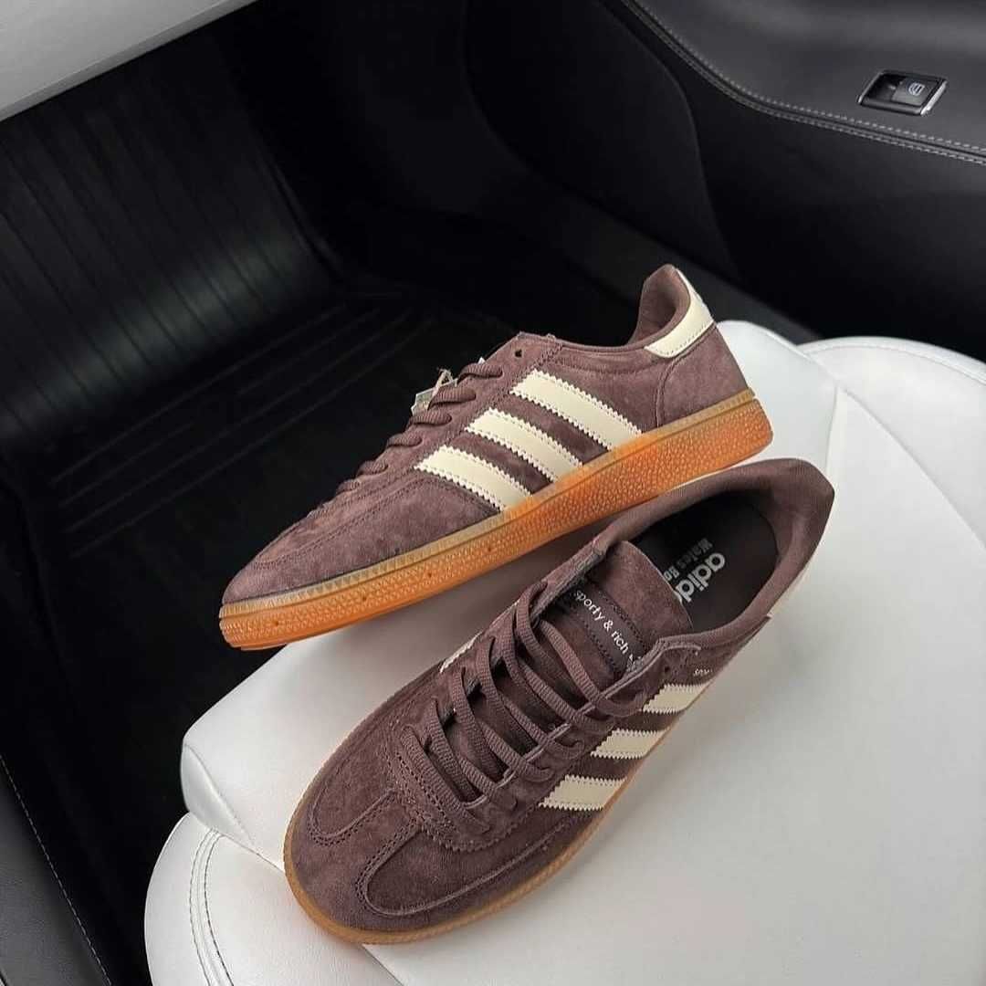 brązowy\Handball\adidas\nowy UnisexTrampki.39