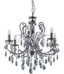 Lampa wisząca Barocco Black MD72709-6B Italux