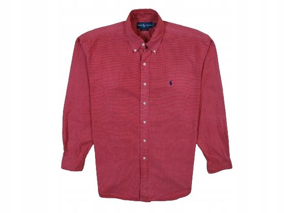 RALPH LAUREN Blake Koszula w Kratkę Męska r. XL/2XL
