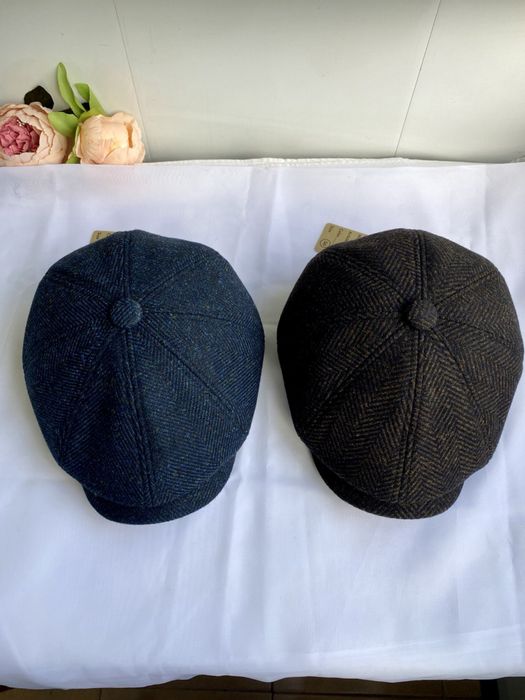 Чоловіча Кепка восьмиклинка  хуліганка шерсть