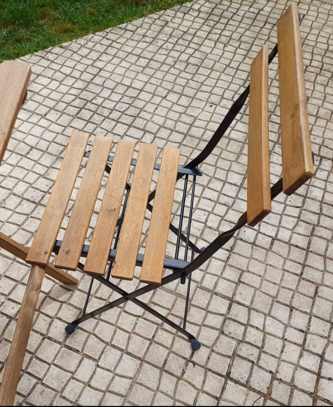Conjunto IKEA: 2 Cadeiras TÄRNÖ + Mesa ASKHOLMEN