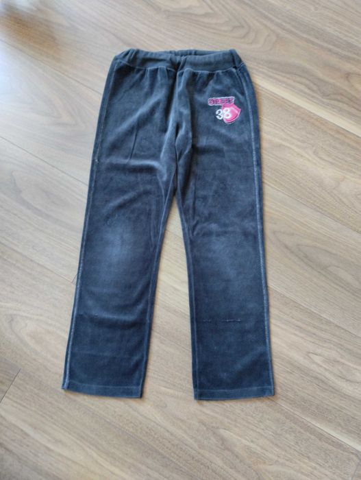 Spodnie dresowe welurowe roz. 134