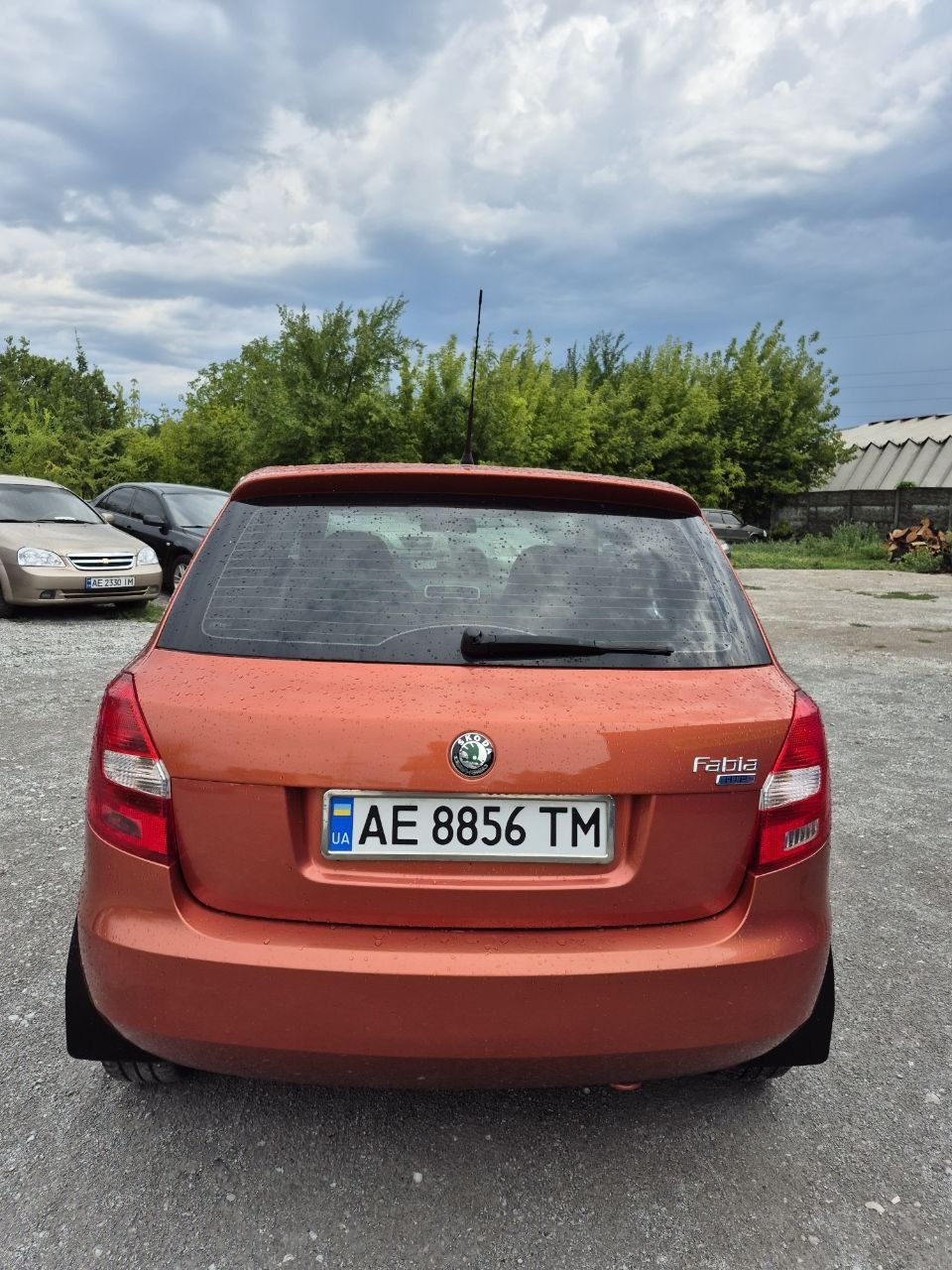 Scoda fabia new 2009 год кондёр Фабия