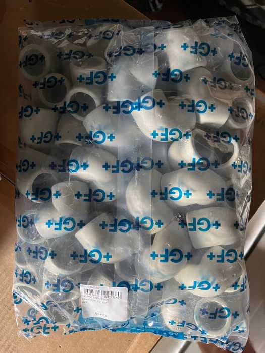 Коліно ППР Ду 25х90° Georg Fischer