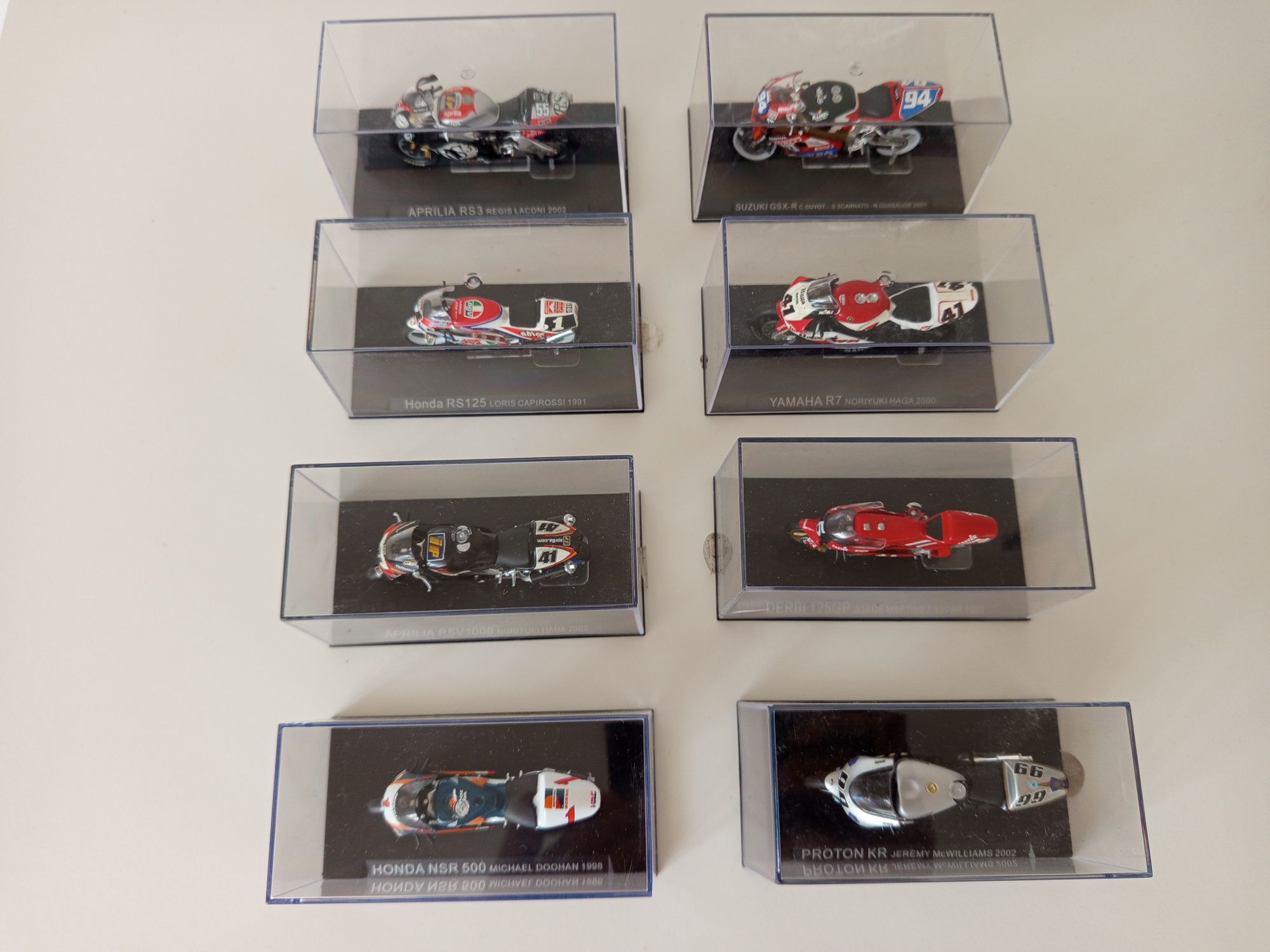 Coleção Miniaturas Motas MotoGp