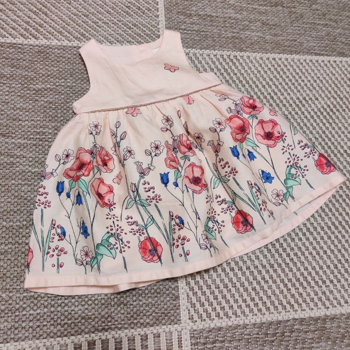 Сукня з натуральної бавовни (1-2 міс)