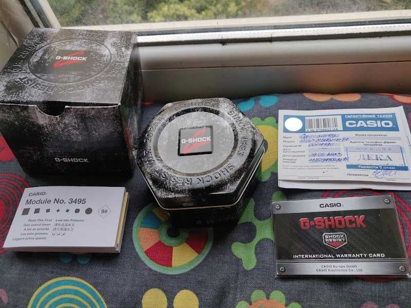 Часы наручные Casio G-Shock GW-M5610U-1BER Official (официальные)