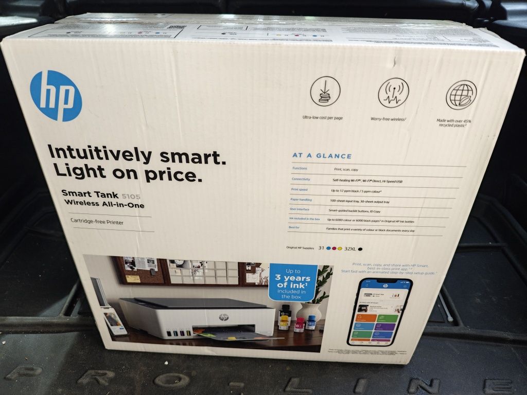 Nowa drukarka HP Smart Tank 5105 All in One