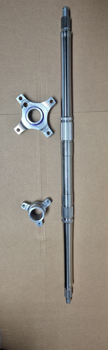 Eixo Ltr450+Suportes centrais