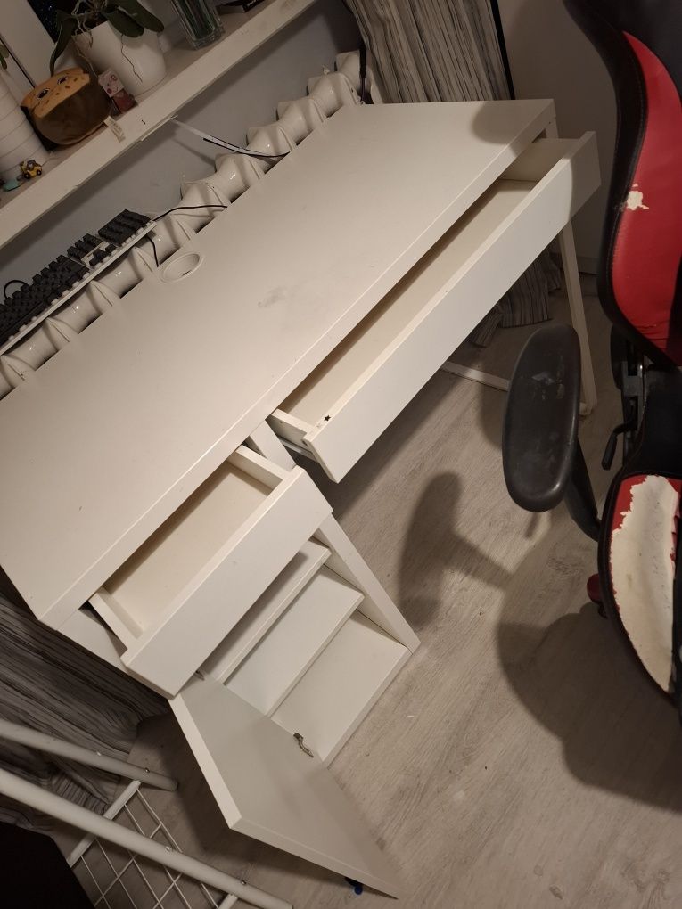 Biurko Ikea białe