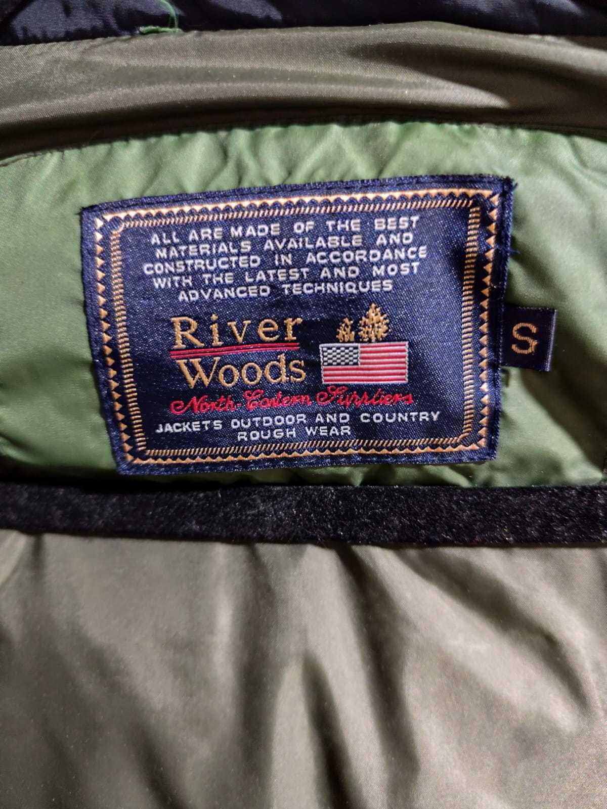 Casaco de Penas River Woods