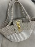 Сумка соломяна плетена  женская prada ysl