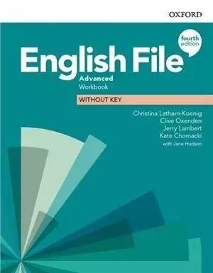 English File 4E Advanced WB without key OXFORD. Oxford
