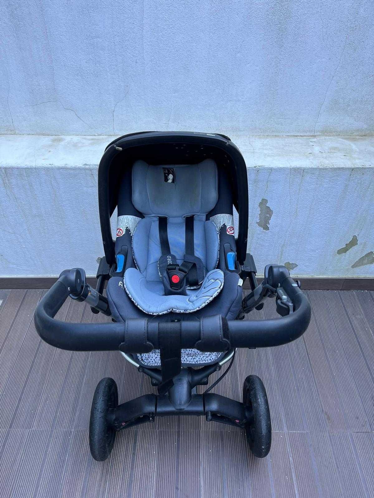 Carrinho trio neo concord com isofix