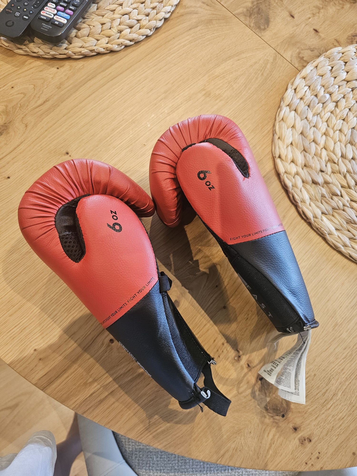 Luvas boxe -  Como Novas - T.6oz