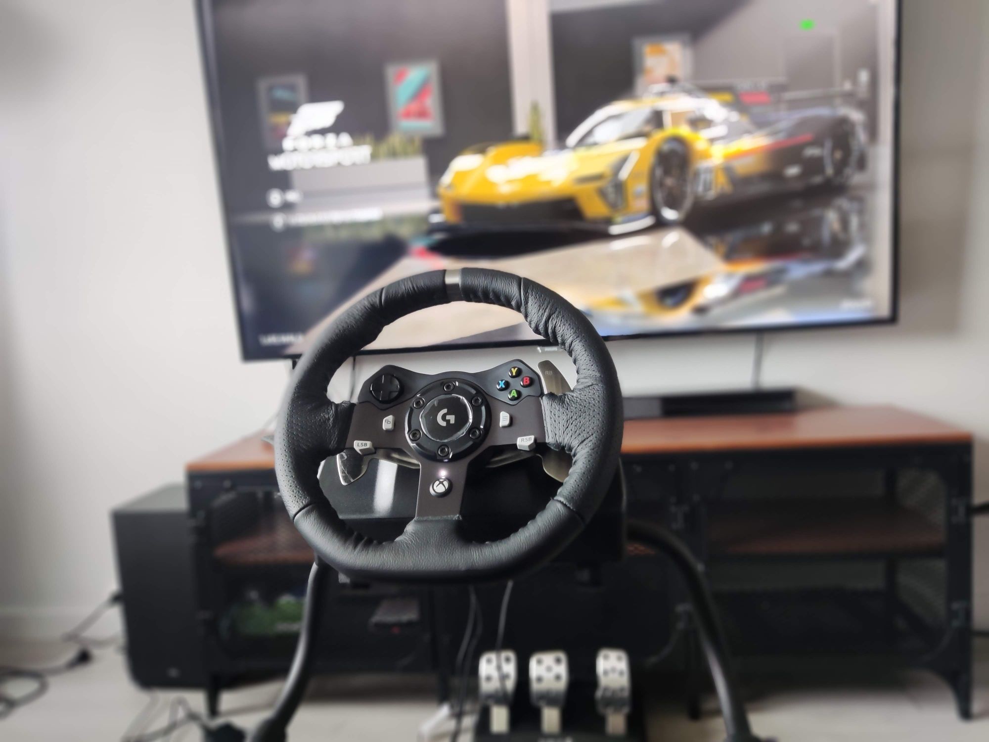 Kierownica Logitech G920 Xbox + Fotel playseat challenge actifit