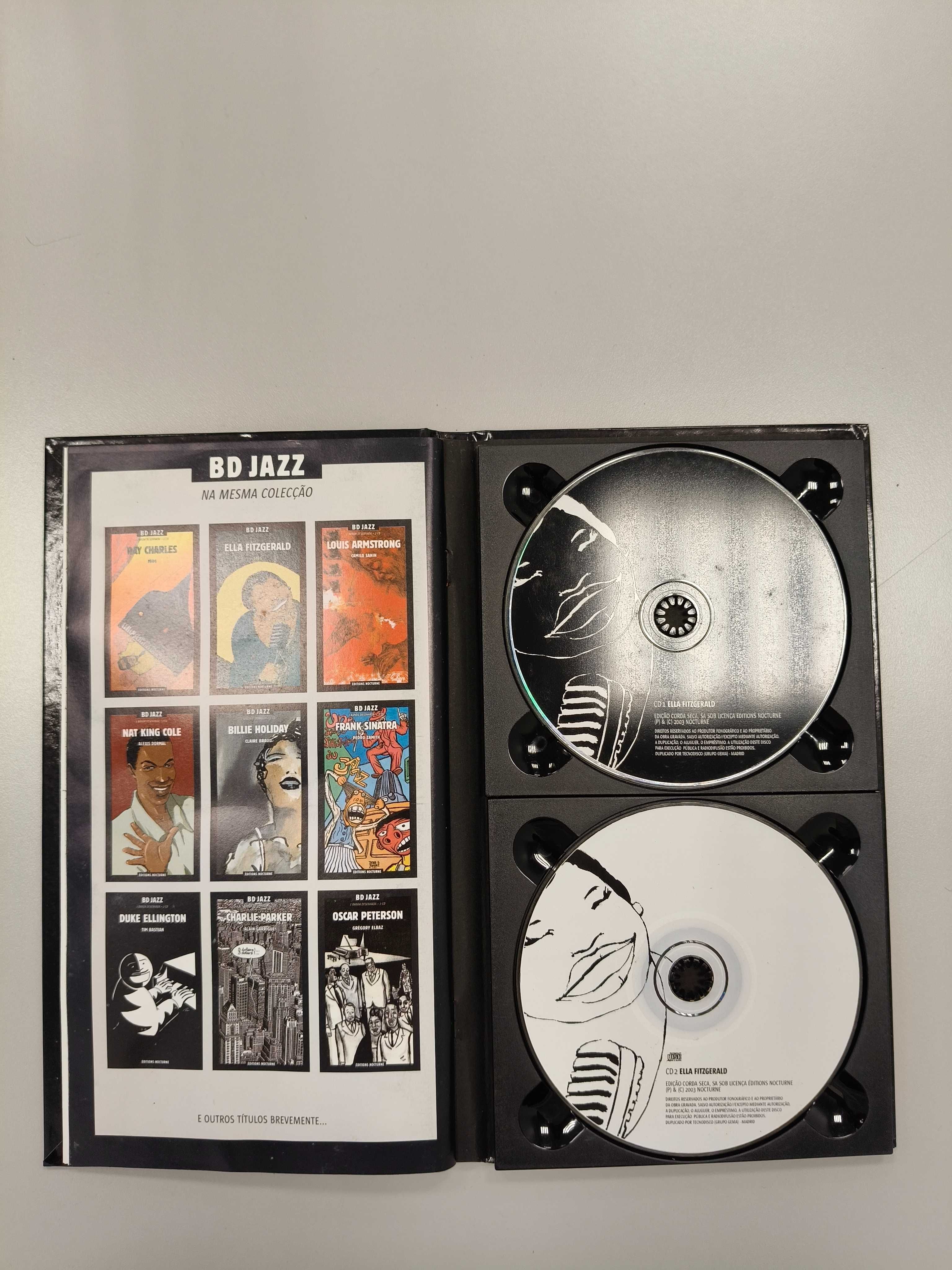 Ella Fitzgerald - BD Jazz (2 CDs + Banda Desenhada)