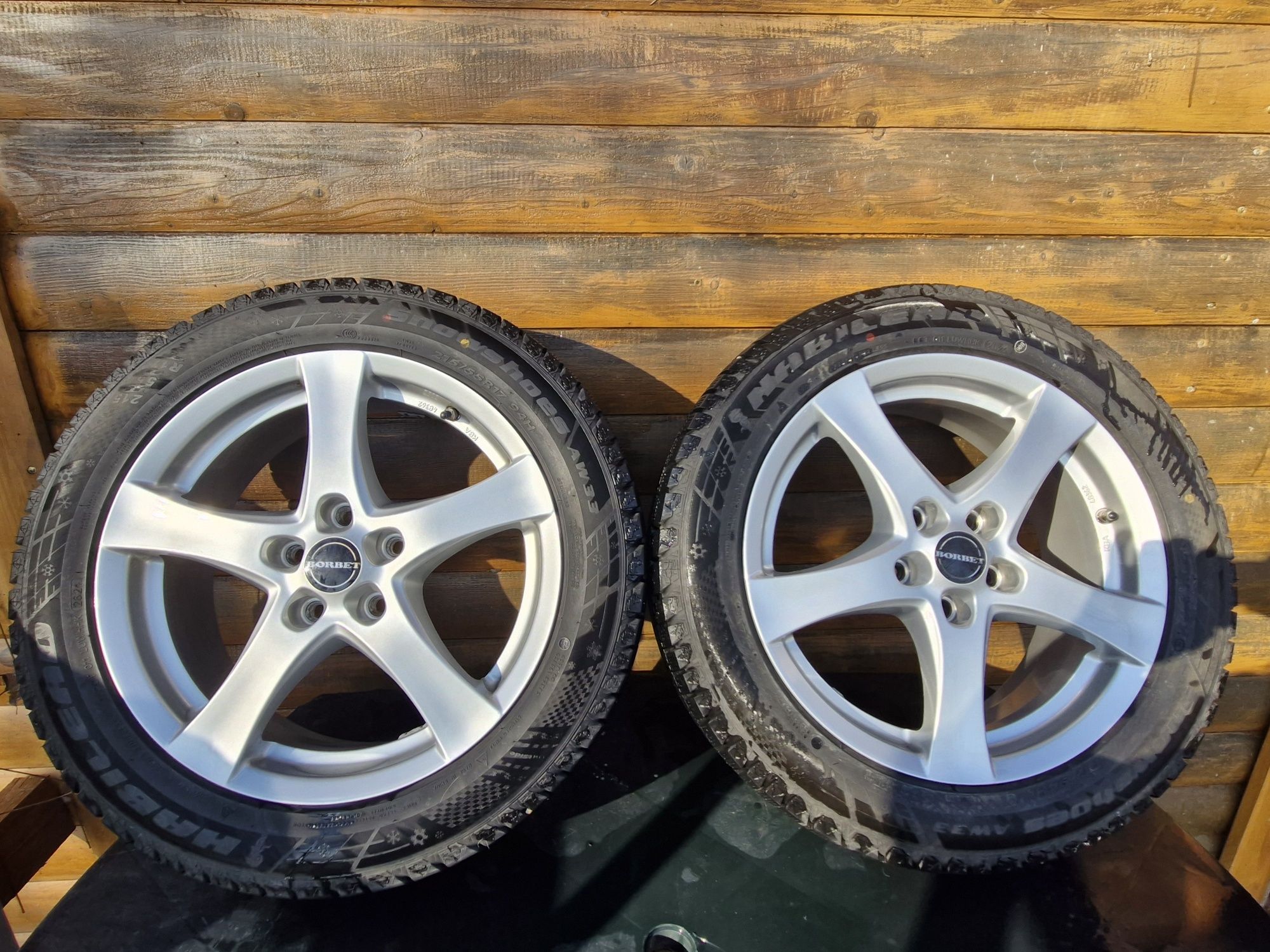 Диски BORBET R17.